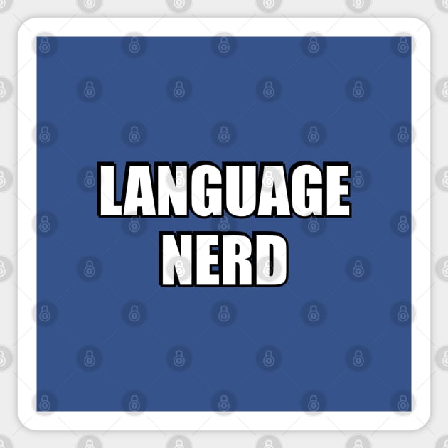 Language Nerd Sticker by brightnomad